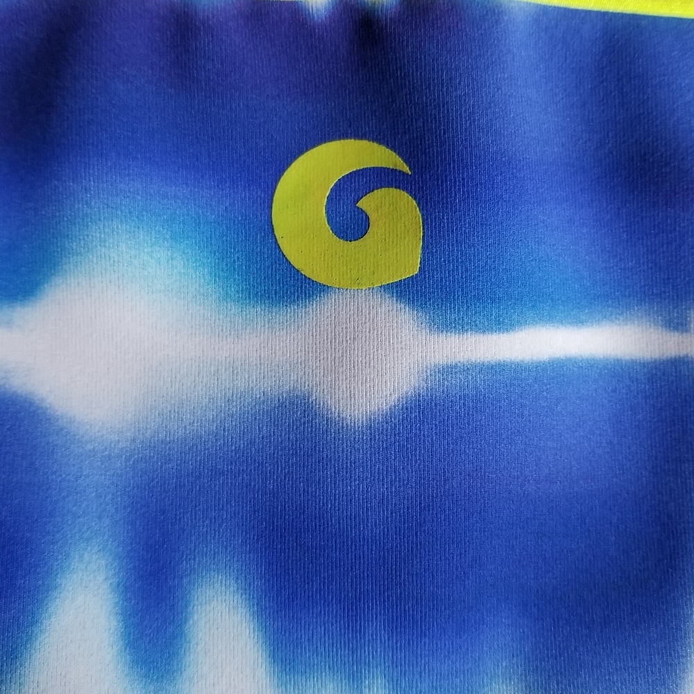 GlideSoul Blue Tie Dye Collection Neoprene Bikini Bottom Sz XS NWT - Picture 7 of 11